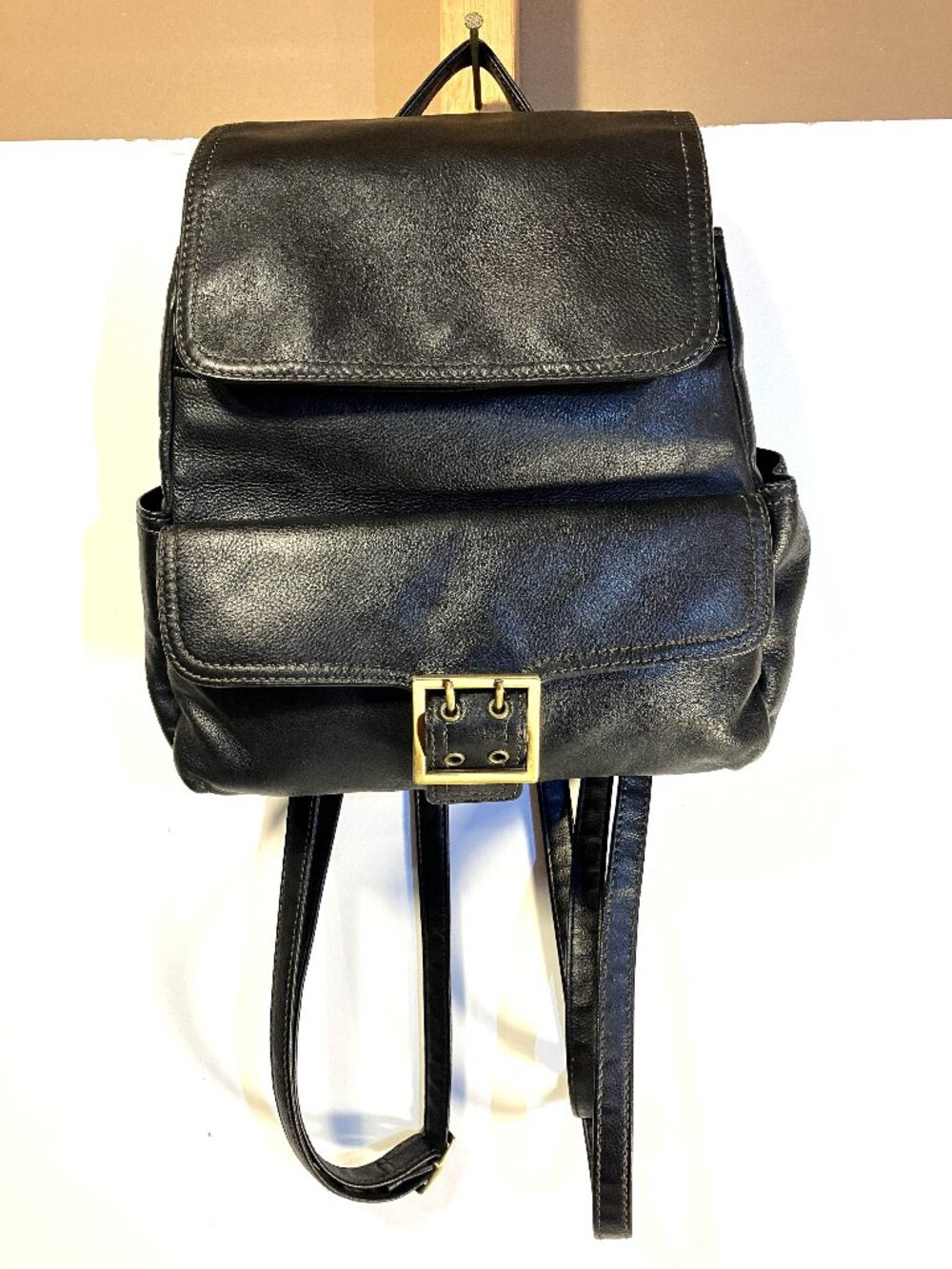 Vintage WILSONS LEATHER Backpack Purse.  Excellent preown.